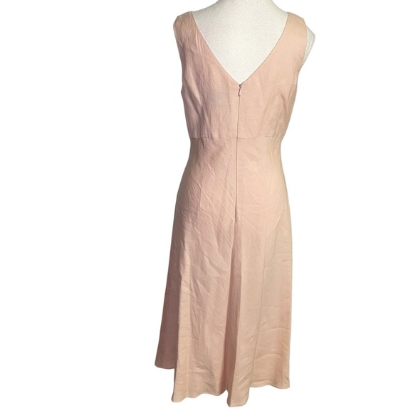 Adrianna Papell Blush Sleeveless Midi Dress - Picture 2 of 15